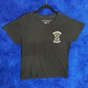 Riverdale South Side Serpents‎ black cotton t-shirt  Ripple Junction Boy's 2X